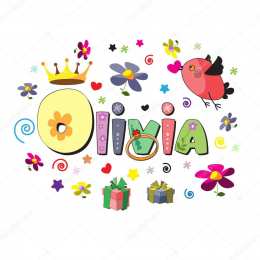 открытки с именем Оливия  Именные открытки с поздравлениями и пожеланиями для Оливии   