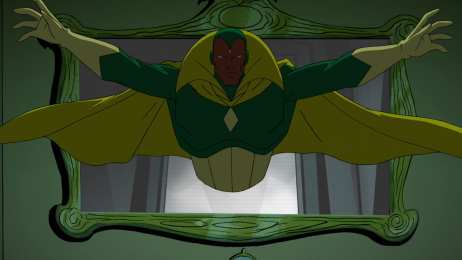 открытки Вижном  Открытки и картинки с персонажем Вселенной Марвел - Виженом 