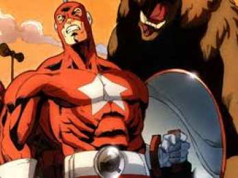 Открытки с Красным Стражем  Открытки и картинки с персонажем вселенной Marvel - Красным Стражем 