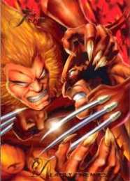 Открытки с Саблезубым  Открытки с персонажем вселенной Marvel - Саблезубым          