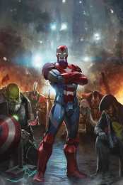 открытки с Железным Патриотом  Открытки и картинки с персонажем вселенной марвел - Железным Патриотом 