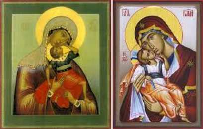 открытки в честь иконы Божьей Матери "Взыграние младенца" Открытки на день иконы Божьей Матери "Взыграние младенца"     