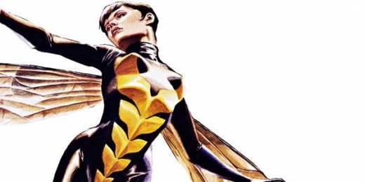 Открытки с Осой  Красочные открытки  с персонажем вселенной Marvel - Осой     