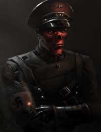 Открытки с красным черепом  Открытки и картинки с злодеем вселенной Marvel - Красным Черепом 