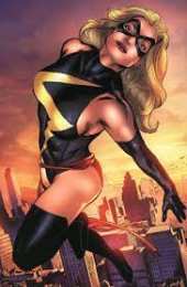 Открытки с Мисс Марвел  Красивые открытки с персонажем вселенной Marvel - Мисс Марвел 