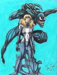 открытки с Джулией Карпентер  Открытки и картинки  с персонажем вселенной марвел - Джулией Карпентер 