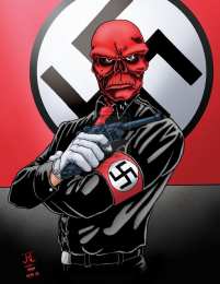 Открытки с красным черепом  Открытки и картинки с злодеем вселенной Marvel - Красным Черепом 