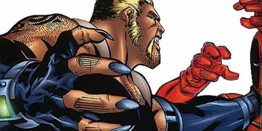 Открытки с Саблезубым  Открытки с персонажем вселенной Marvel - Саблезубым          