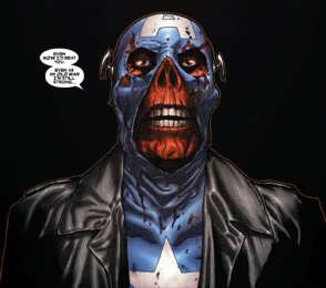 Открытки с красным черепом  Открытки и картинки с злодеем вселенной Marvel - Красным Черепом 