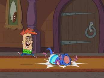 открытки с чудище бансен Яркие и забавные открытки с героями из мультфильма Чудище Бансен 