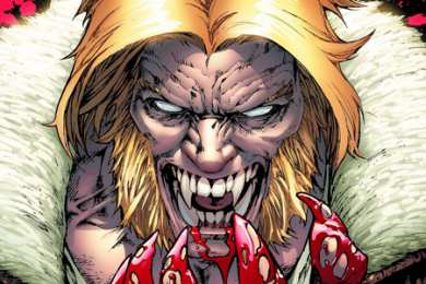 Открытки с Саблезубым  Открытки с персонажем вселенной Marvel - Саблезубым          