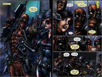 открытки с Домино  Открытки и картинки с персонажем вселенной марвел - Домино   