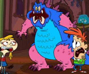 открытки с чудище бансен Яркие и забавные открытки с героями из мультфильма Чудище Бансен 