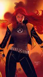открытки с Джиной Грей  Открытки и картинки с персонажем вселенной Марвел - Джин Грей 