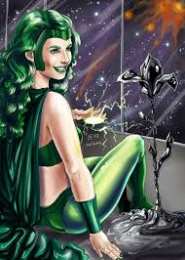 открытки с Полярис  Открытки и картинки с персонажем комиксов Marvel- Полярис     