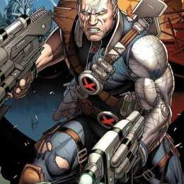 Открытки с Кейбл  Открытки и картинки с персонажем вселенной Marvel - Кейбл    