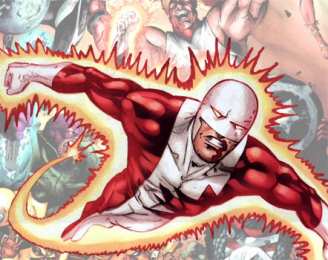 Открытки с Красным Стражем  Открытки и картинки с персонажем вселенной Marvel - Красным Стражем 