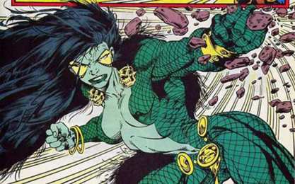 открытки с Аморой  Открытки и картинки с героем вселенной марвел - Амора-Чаровница 