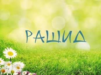 Открытки с именем Рашид Яркие и красочные именные открытки на праздники для Рашида   