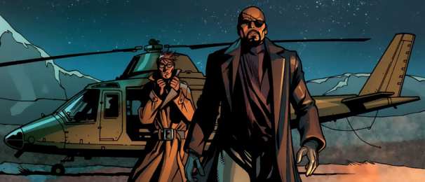 Открытки с Ником Фьюри  Открытки и картинки с персонажем вселенной Marvel - Ником Фьюри 