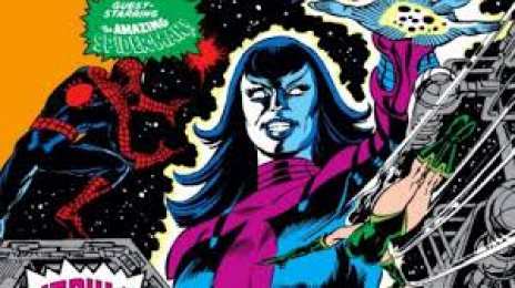 Открытки с Небула  Красочные открытки с персонажем вселенной Marvel - Небула    