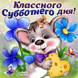 открытки с пожеланиями хорошей субботы  Яркие и красивые открытки с пожеланиями  отличной субботы   