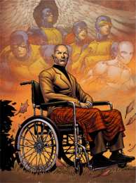 открытки с профессором Икс  Красочные открытки с персонажем вселенной Marvel - профессором Икс 