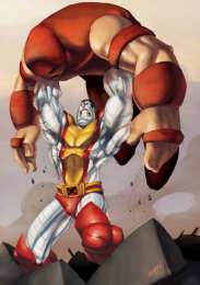 открытки с Колоссом  Открытки и картинки с персонажем вселенной Marvel - Колоссом 