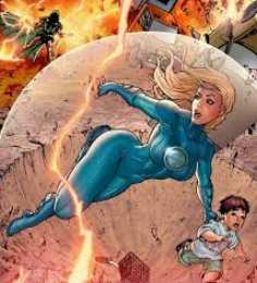 открытки с Невидимой Леди  Красивые открытки с персонажем вселенной Marvel - Невидимой Леди 