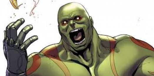 открытки с Драксом Разрушителем  Открытки с персонажем вселенной марвел, стражь галактиик - Дракс 