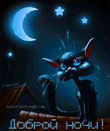 открытки с пожеланиями спокойной ночи  Споки ноки открытки с пожеланиями хороших снов для любимых с котиками