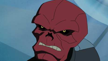 Открытки с красным черепом  Открытки и картинки с злодеем вселенной Marvel - Красным Черепом 