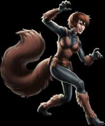 открытки с девушкой Белкой  Открытки и картинки с персонажем вселенной марвел - Девушкой Белкой 