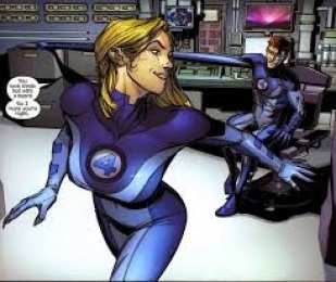 открытки с Невидимой Леди  Красивые открытки с персонажем вселенной Marvel - Невидимой Леди 