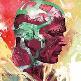 открытки Вижном  Открытки и картинки с персонажем Вселенной Марвел - Виженом 