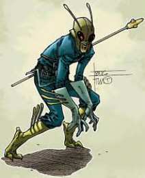 открытки с персонажем Жук Яркие открытки с персонажем комиксов Марвел - Жук                      