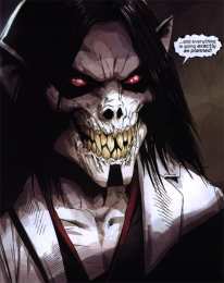 открытки с Морбиус Красочные открытки с персонажем вселенной Marvel - Морбиус   