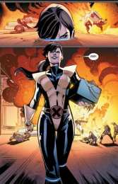 Открытки с призрачной кошкой  Открытки и картинки с героем комиксов Marvel - Призрачной Кошкой 