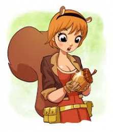 открытки с девушкой Белкой  Открытки и картинки с персонажем вселенной марвел - Девушкой Белкой 