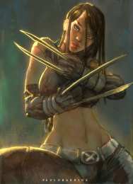 открытки с Икс-23 Открытки и картинки с персонажем вселенной Marvel - Икс-23  