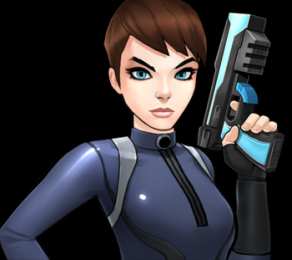 Открытки с Марией Хилл  Красивые открытки с персонажем вселенной Marvel - Марией Хилл 