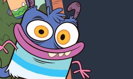 открытки с чудище бансен Яркие и забавные открытки с героями из мультфильма Чудище Бансен 