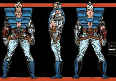 Открытки с Кейбл  Открытки и картинки с персонажем вселенной Marvel - Кейбл    