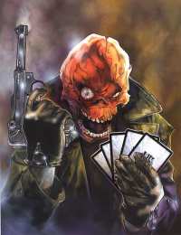 Открытки с красным черепом  Открытки и картинки с злодеем вселенной Marvel - Красным Черепом 