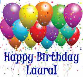 открытки с именем Лаура  Именные открытки с поздравлениями на день рождения для Лауры 