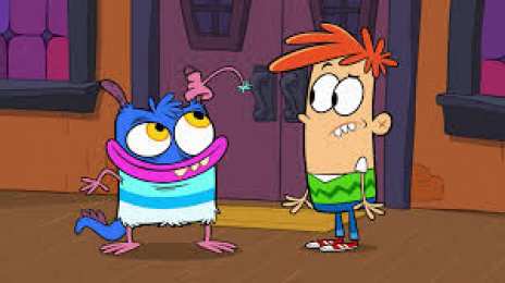 открытки с чудище бансен Яркие и забавные открытки с героями из мультфильма Чудище Бансен 