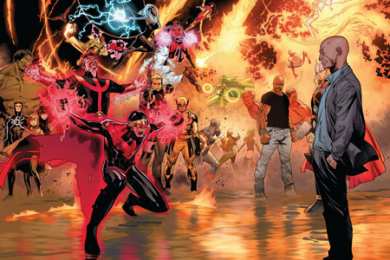 открытки с профессором Икс  Красочные открытки с персонажем вселенной Marvel - профессором Икс 