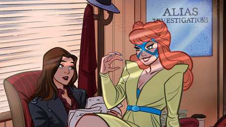 открытки с Джессикой Джонс  Открытки и картинки  с персонажем Вселенной Марвел - Джессикой Джонс 