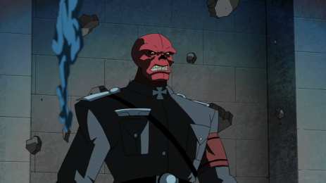 Открытки с красным черепом  Открытки и картинки с злодеем вселенной Marvel - Красным Черепом 