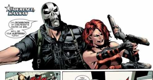 открытки с Кроссбоунсом  Интересные открытки с персонажем комиксов Marvel - Кроссбоунсом 